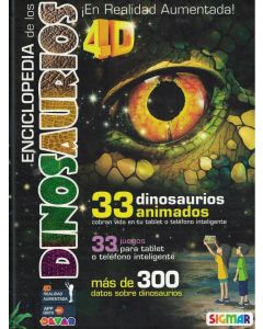 ENCICLOPEDIA DE LOS DINOSAURIOS 4D (TD)