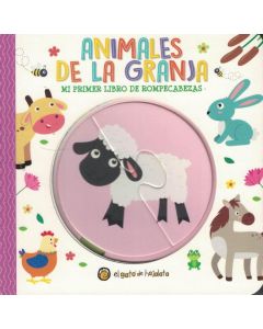 ANIMALES DE LA GRANJA - MI PRIMER LIBRO DE ROMPECABEZAS