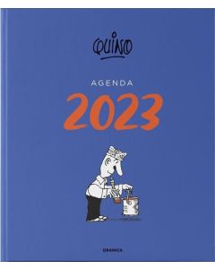 AGENDA 2023 - QUINO ENCUADERNADA AZUL